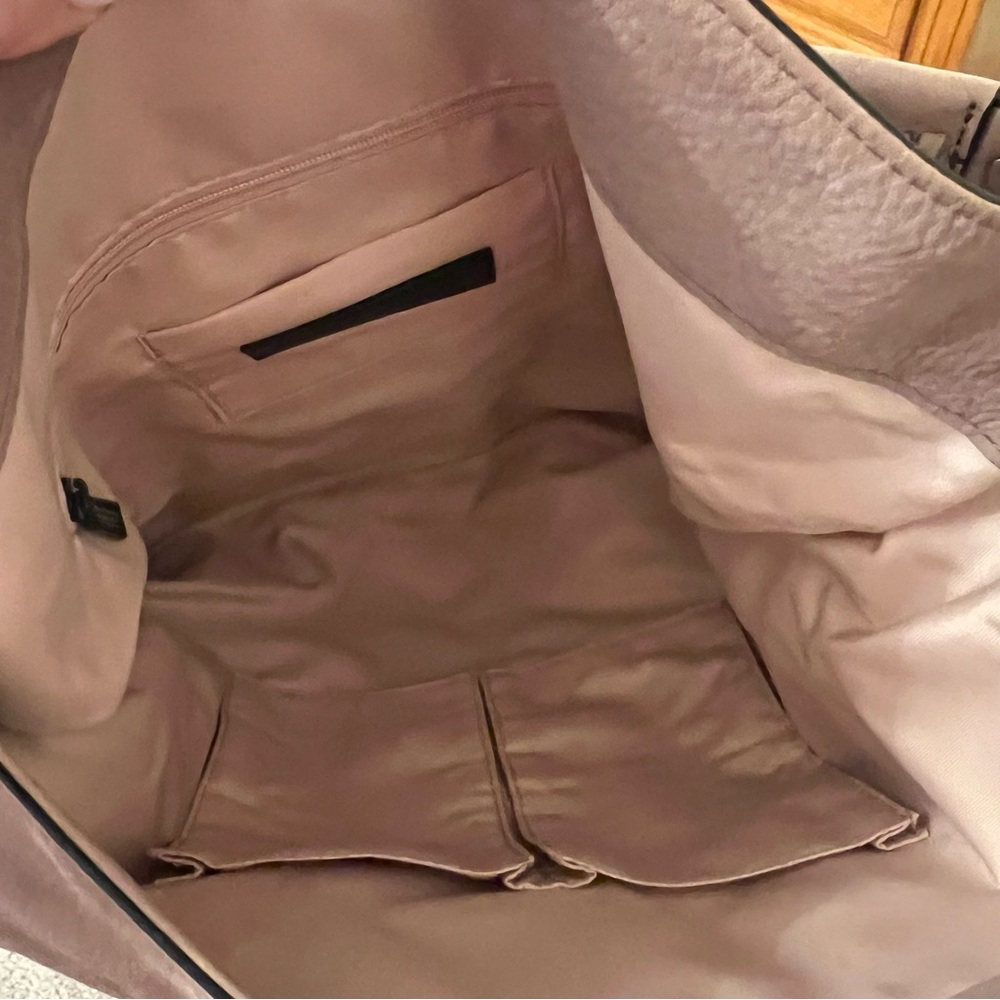 {Rebecca Minkoff} Slim Regan boho bag mauve/dusty rose leather - Picture 5 of 6